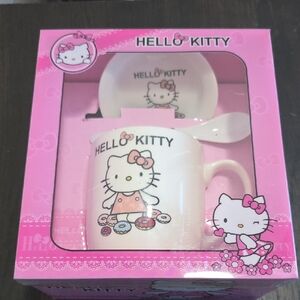 Hello Kitty Pink and White Mug Gift Set